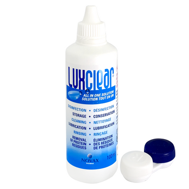 Lux Clear Contact Lens Solution 100 ml