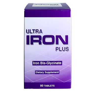 Mega Pharma Ultra Iron Plus Tabs 80's