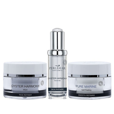 Perlamar Oyster Mask + Oyster Concentrate + Soft Peeling Offer Package