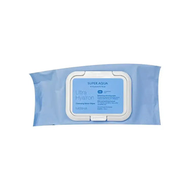 Mishaa Super Aqua Ultra Hyalron Cleansing Water Wipes 30 Wipes