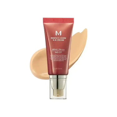 Mishaa M Perfect Cover BB Cream SPF 42 - No.27 Honey Beige - 50ml