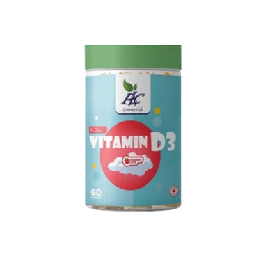 PLC Vitamins D Gummies For Kids. Pack of 60s